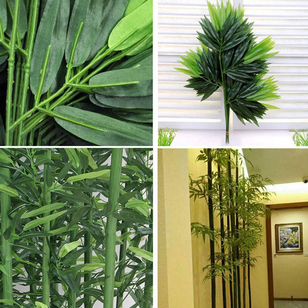 10 pçs folhas de bambu verde a - Ficus Lyrata Tree avaliação e preço