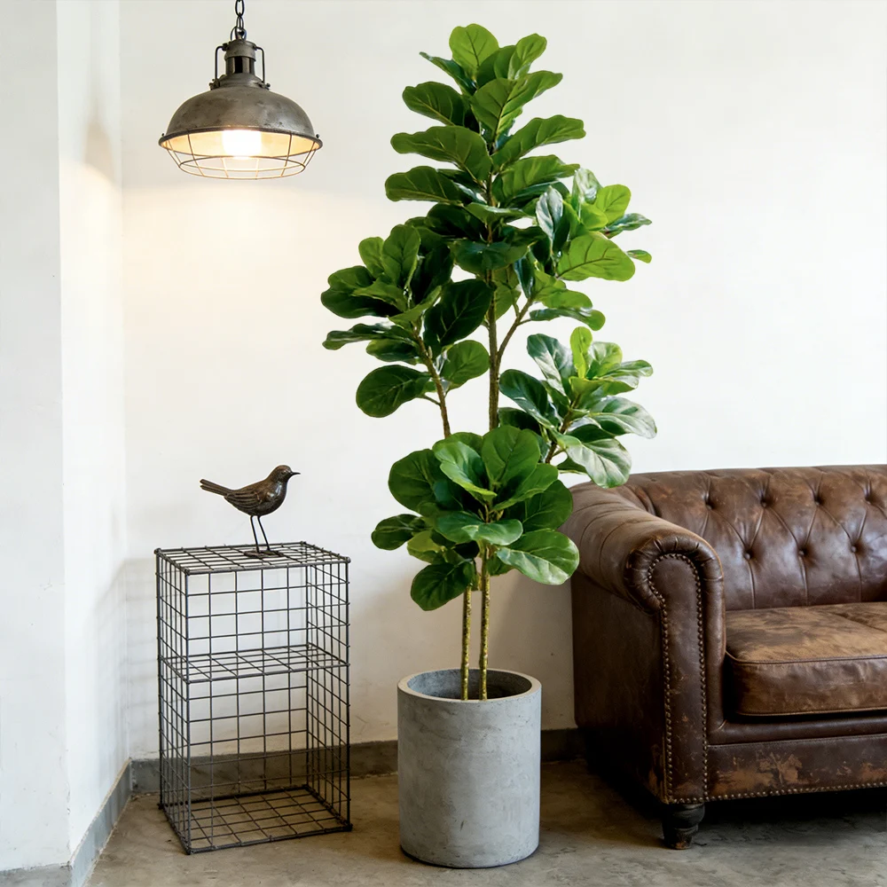 Árvore Artificial de Ficus Lir - Ficus Lyrata Tree avaliação e preço
