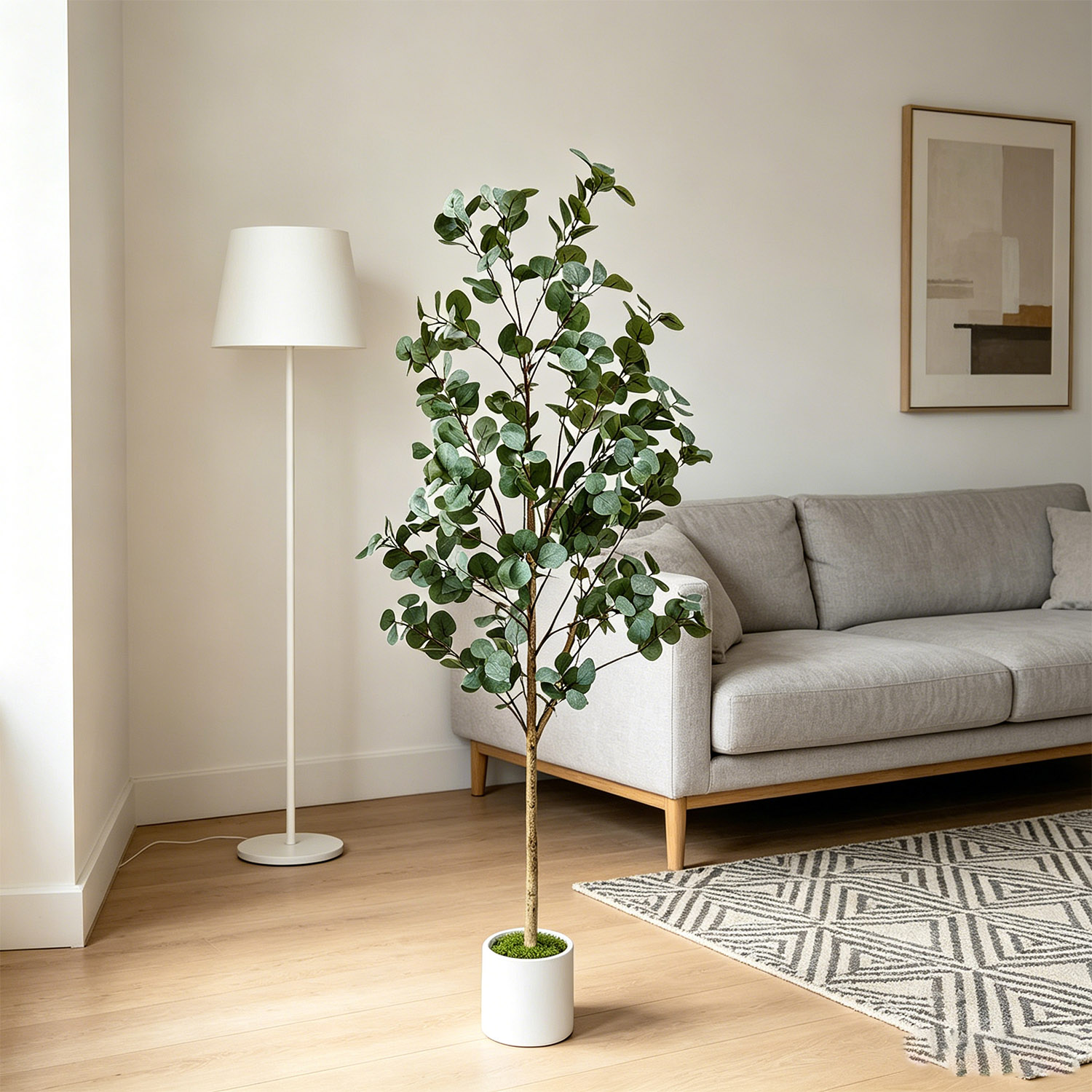 Árvore de Eucalipto Artificial - Ficus Lyrata Tree avaliação e preço